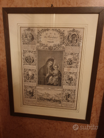 Litografia della Consolata di Torino dim. 46×36