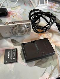 Canon ixus 155- 20 MP ZOOM 10X + batteria e carica