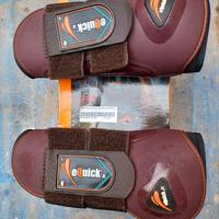 Paratendini cavallo eQuick eLight velcro marroni