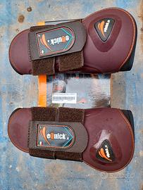 Paratendini cavallo eQuick eLight velcro marroni