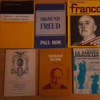 Lotto libri vintage vari argento 