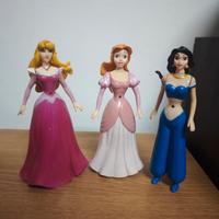 3 principesse Disney in plastica 
