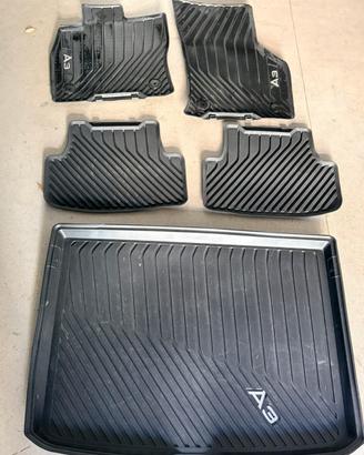 Tappeti in gomma audi A3 2024