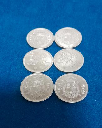 Monete Spagnole - Pesetas