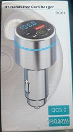 Trasmettitore Bluetooth per auto con funzione v