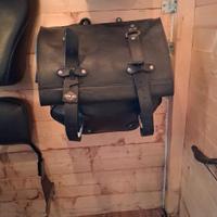 Borsa artigianale vera pelle per Harley Davidson