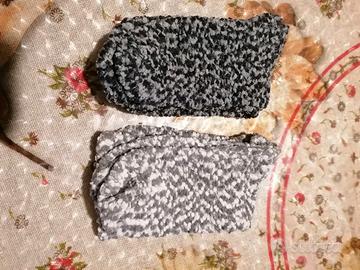 Coppia di calzini lavorazione bouclé 