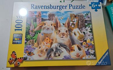 Puzzle Ravensburger 100 pezzi XXL coniglietti