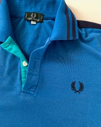 Polo FRED PERRY Taglia M col. AZZURRO
