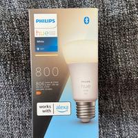 PHILIPS Hue White Lampadina LED Smart, Bluetooh,