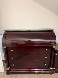 Trittico con top in marmo