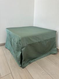 Copri pouf/poggiapiedi nuovo