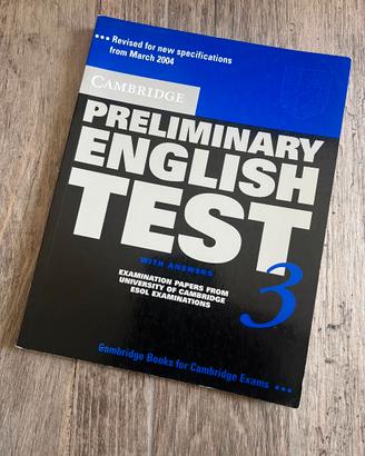 Cambridge Preliminary English Test 3 With Answers