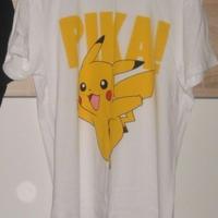 Magliette manga original anime Pokemon Ash,Pikachu