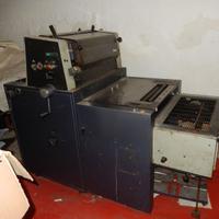 stampatrice offset Rotaprint e relative attrezz.