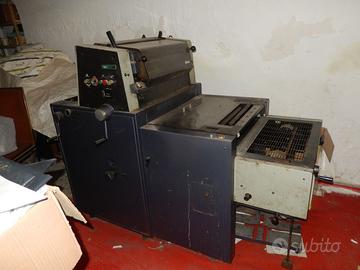 stampatrice offset Rotaprint e relative attrezz.