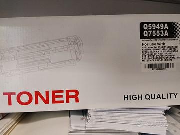 Toner Q5949A Q7553A colore Nero per stampante