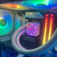 DISSIPATORE A LIQUIDO Thermaltake TH240 ARGB White