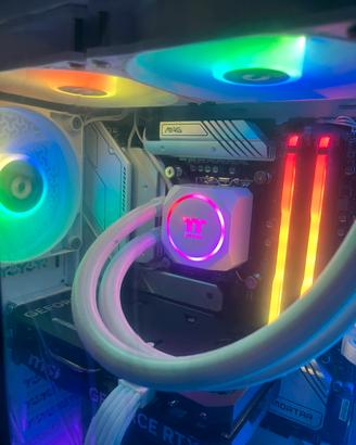 DISSIPATORE A LIQUIDO Thermaltake TH240 ARGB White