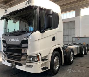 TELAIO SCANIA G500 8X2 2019 EURO 6 PASSO 4950