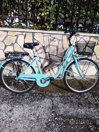 Bicicletta donna città semi nuova artigianale