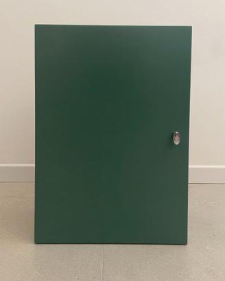 Mobile contenitore verde - salvaspazio, funzionale