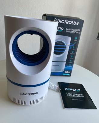 Lampada LED USB antizanzara Dictrolux con scatola