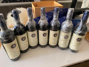Verticale sassicaia 2015-2021