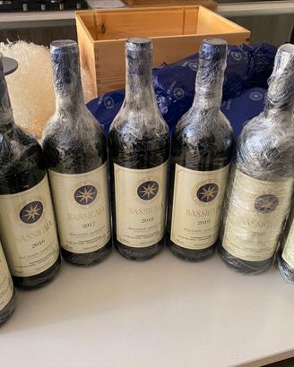Verticale sassicaia 2015-2021