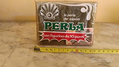 Sapone PERLA vintage 1960 sigillato con figurina