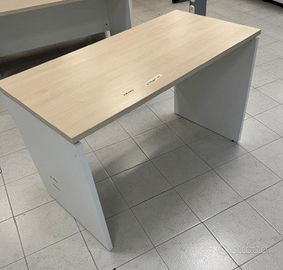 Scrivania ufficio Colombini 120x60 cm colore rover