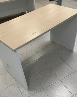 Scrivania ufficio Colombini 120x60 cm colore rover