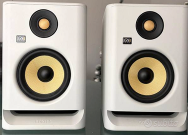 KRK RP5 Rokit 5 G4 WN + Stand Professionali