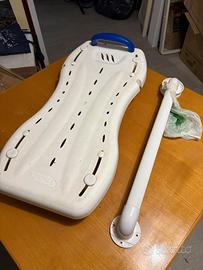 Sedile in appoggio per vasca da bagno