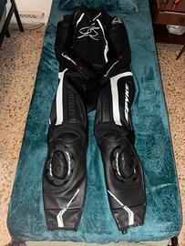 tuta moto in pelle