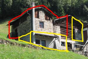 Baita in Val Grosina