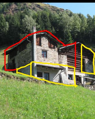 Baita in Val Grosina