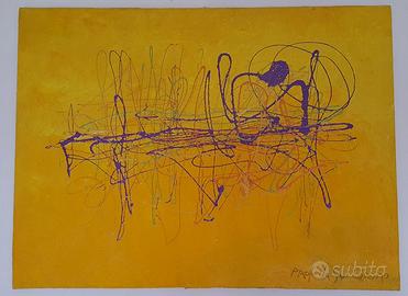 Paolo Da San Lorenzo fili e forme su Juta