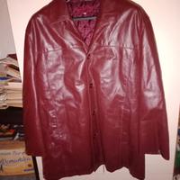 Giacca pelle nr 54  uomo vintage 