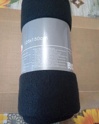 plaide color nero 125x150