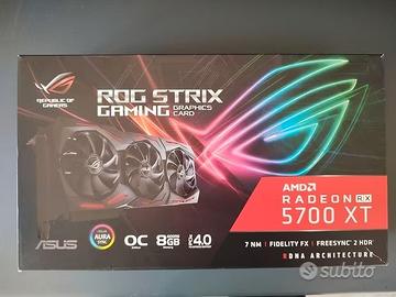 Scheda Video GPU Radeon RX 5700XT Asus Rog Strix