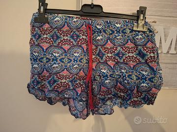 Shorts Pantaloncini Estivi Fantasia Etnica Boho