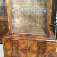 Codice: 266494 MOBILE VETRINA 2 ANTE ART DÃ^CO RAD