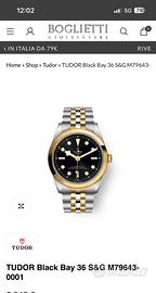 Orologio Tudor Black  bay One