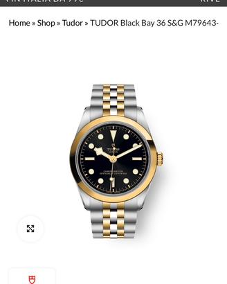 Orologio Tudor Black  bay One