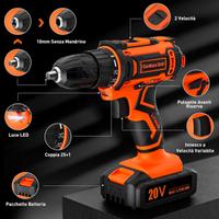 Trapano Avvitatore a Batteria 20V (B2)