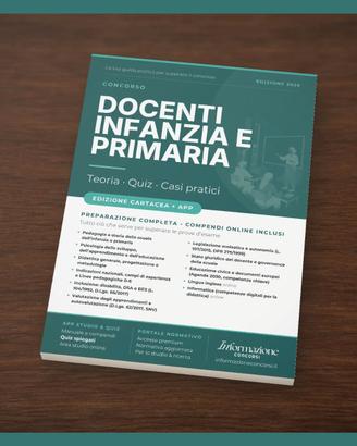 Manuale Concorso Scuola Infanzia Primaria Completa