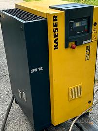 Compressore a vite Kaeser SM12 - impianto completo