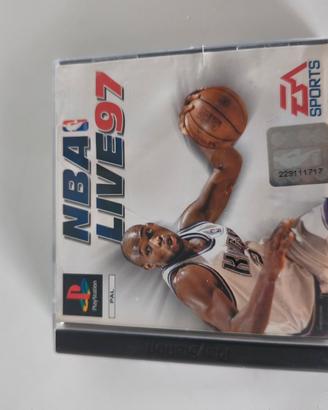 Nba live 97 play station 1