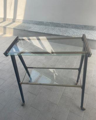 Carrello da servizio a 2 livelli